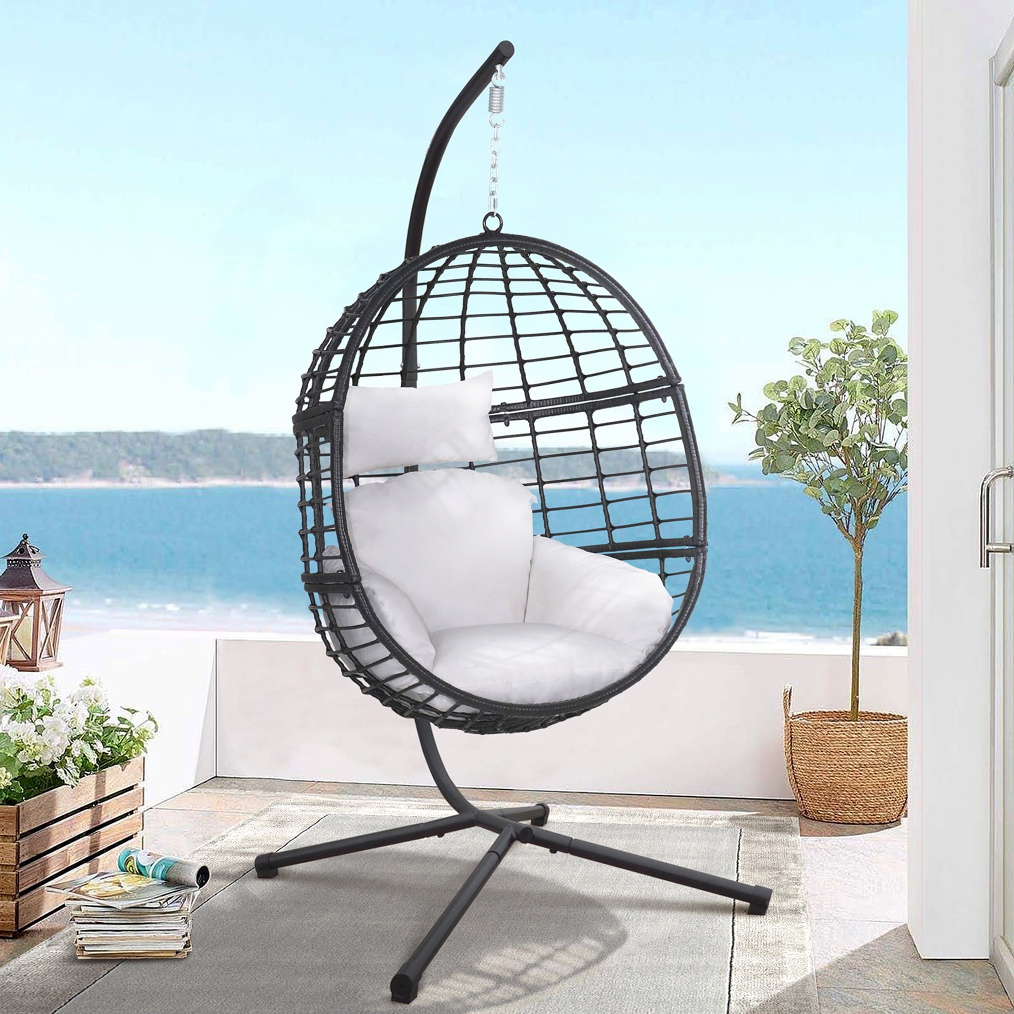 Hanging Egg Chairs
